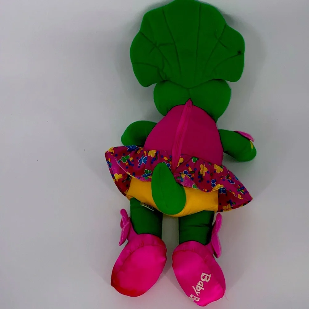 Baby Bop Barney & Friends 1992 Vintage Talk n Dress‎ Good Working Condition